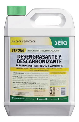 Strong (desengrasante para hornos y parrillas)