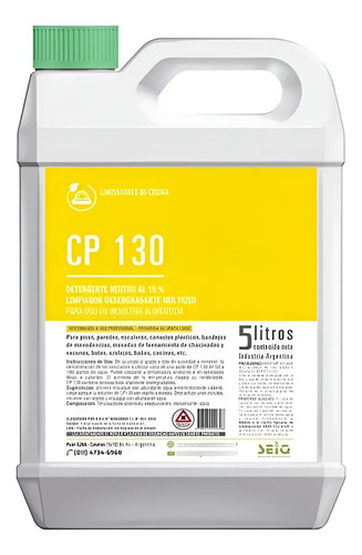 CP 130 (detergente al 15%)