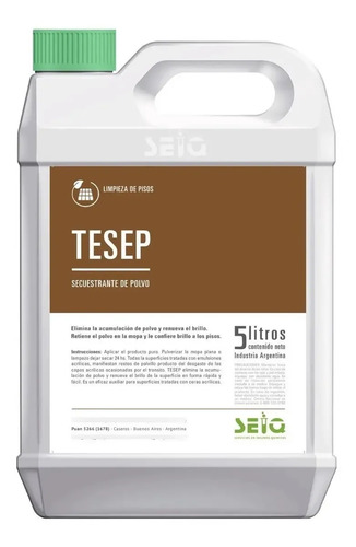 Tesep (secuestrante de polvo)